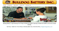 Desktop Screenshot of bulldogbattery.com